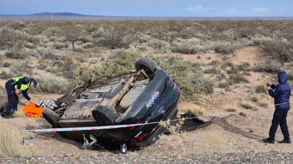 Accidente de Gonzalo Orellana en la Ruta 22