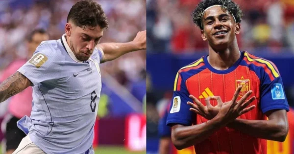 Uruguay vs España en el Mundial 2026