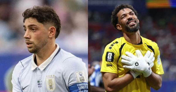 Uruguay y Cabo Verde en un partido del Mundial 2026