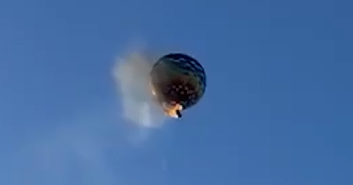 Accidente de globo aerostático en Praia Grande, Brasil, dejando varios muertos