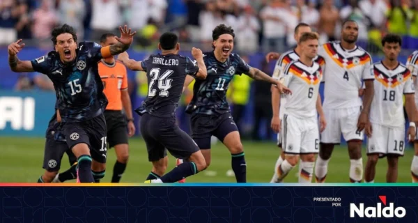 Orlando Gill, arquero de Paraguay, durante la definición por penales contra Alemania en el Mundial 2026