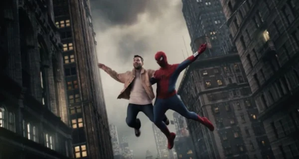 Lionel Messi y Spider-Man en un adelanto de la película Brand New Day