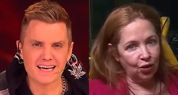 Santiago del Moro y Andrea del Boca en Gran Hermano