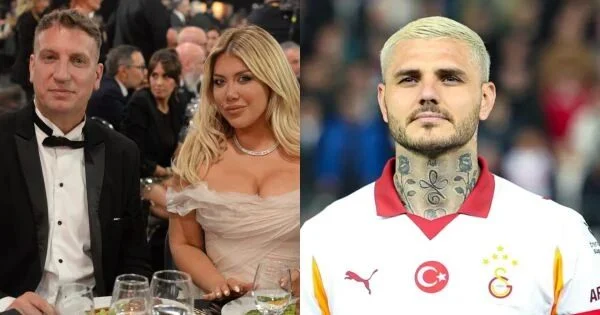 Wanda Nara y Maxi López en un chat privado