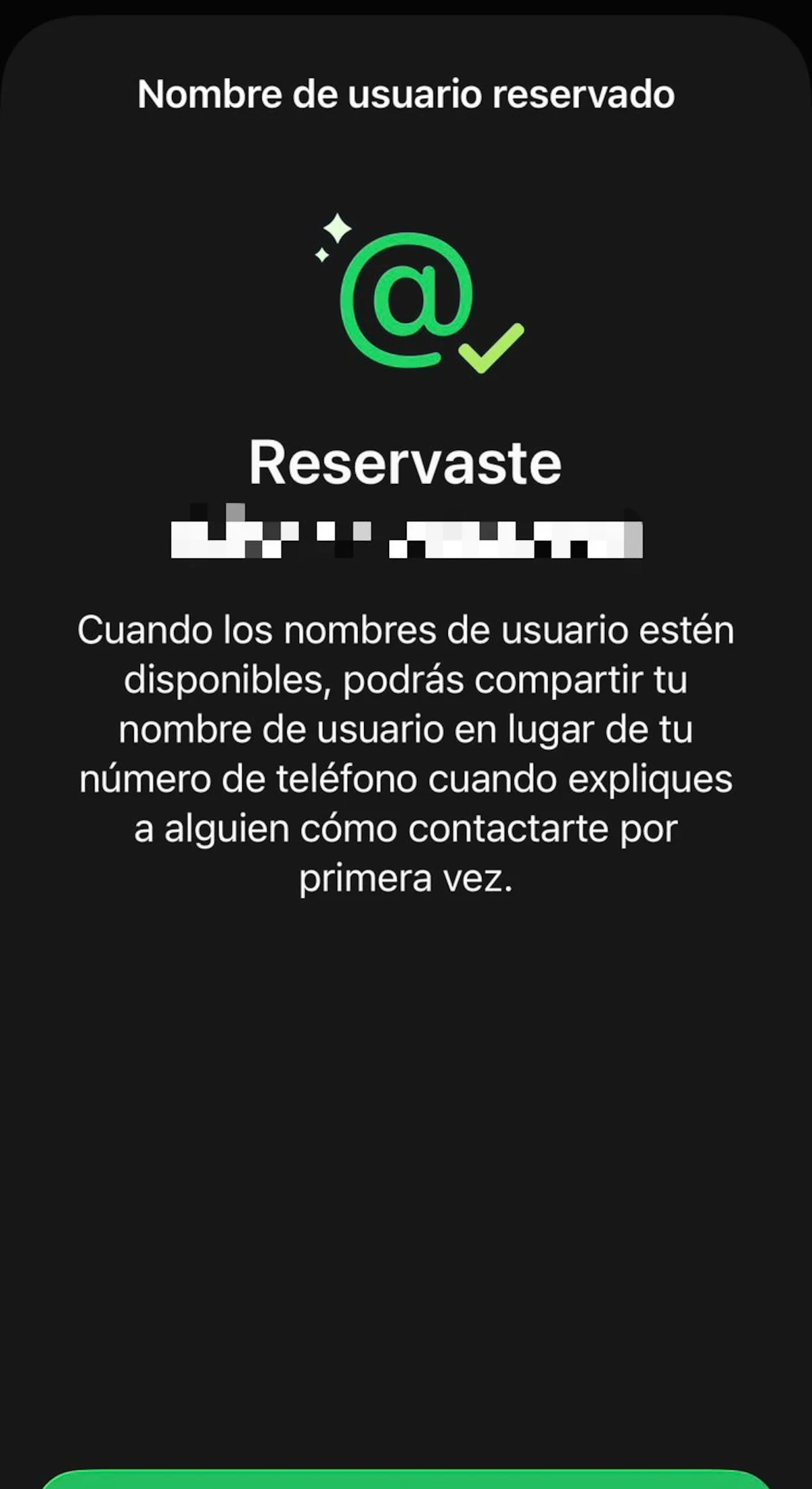 WhatsApp introduce nombres de usuario: ya no es necesario compartir tu número