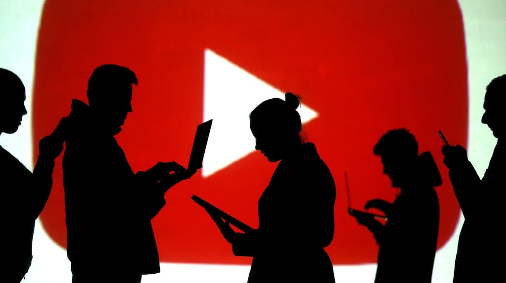 Interfaz de mensajería directa en YouTube