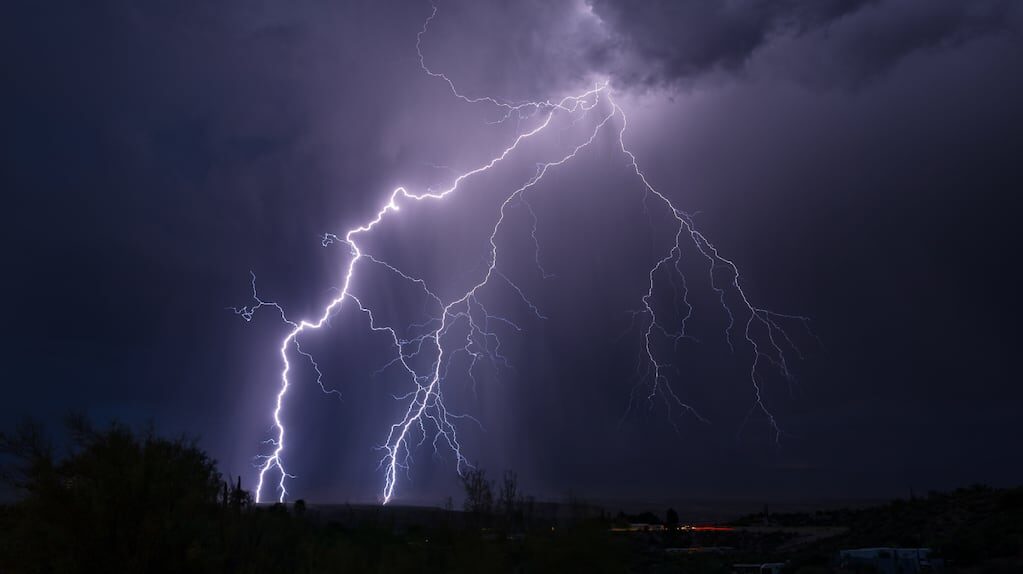 Alerta amarilla por tormentas en Argentina
