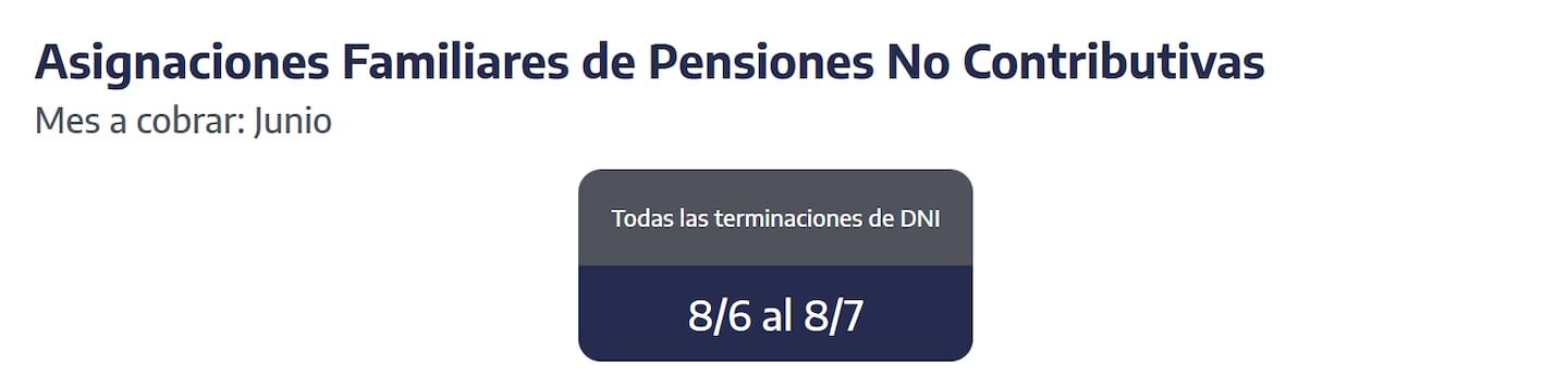 ANSES: Pagos de Jubilaciones, AUH y Asignaciones para el 6 de Julio
