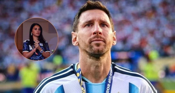 Antonela Roccuzzo y Lionel Messi
