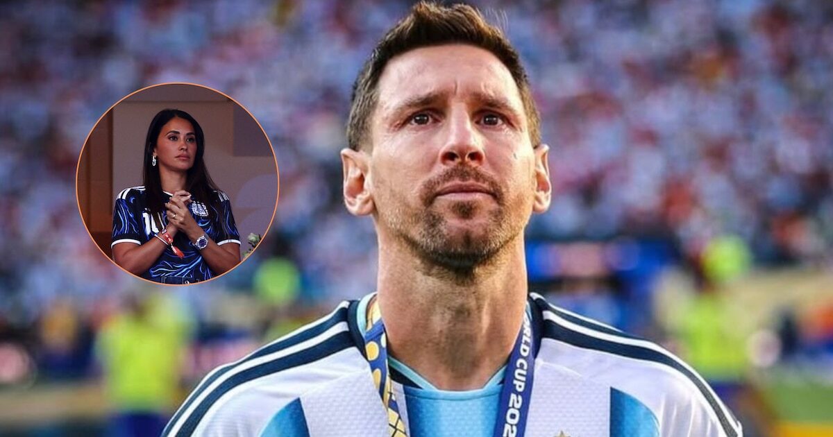 Antonela Roccuzzo y Lionel Messi