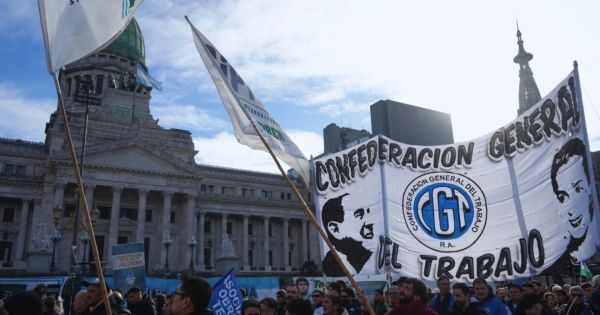 Marcha de la CGT y CTA