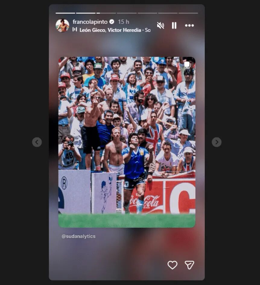 Colapinto llega al GP de Bélgica vistiendo la camiseta de Messi tras el triunfo de Argentina