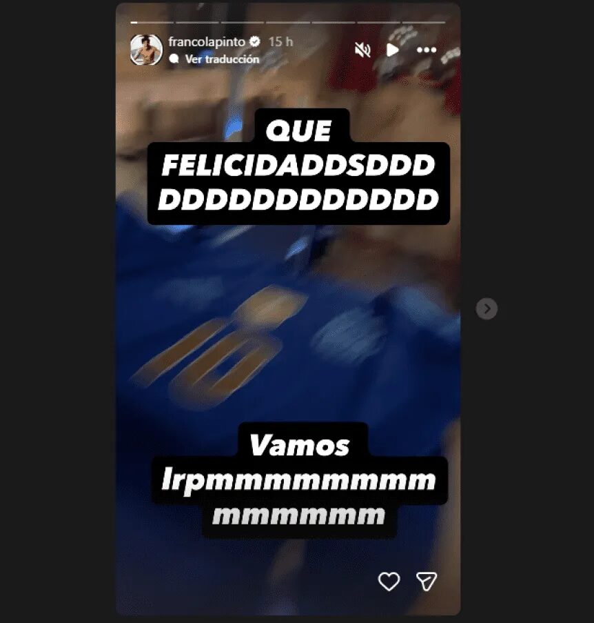 Colapinto llega al GP de Bélgica vistiendo la camiseta de Messi tras el triunfo de Argentina