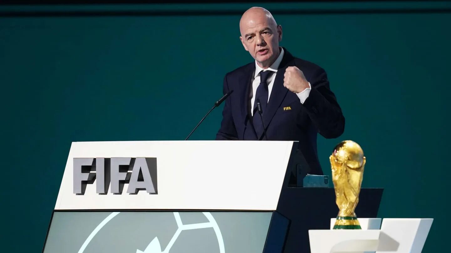 Gianni Infantino, presidente de la FIFA
