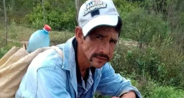 Escena del crimen en Salta donde fue hallado el cuerpo de Pablo César Almaraz