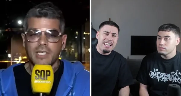 Cristian U durante su denuncia en SQP