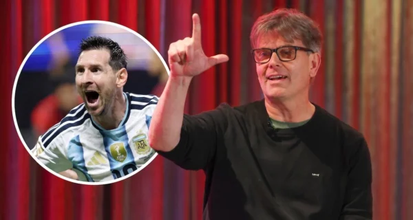 David Bernabeu Reverter y Lionel Messi