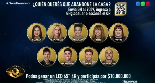Concursantes de Gran Hermano Generación Dorada en la gala de nominación