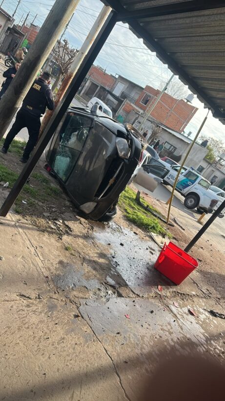 Detenido tras persecución y choque en La Matanza: un joven buscado por homicidio