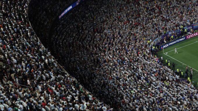 Partido Argentina-Inglaterra en el Mundial