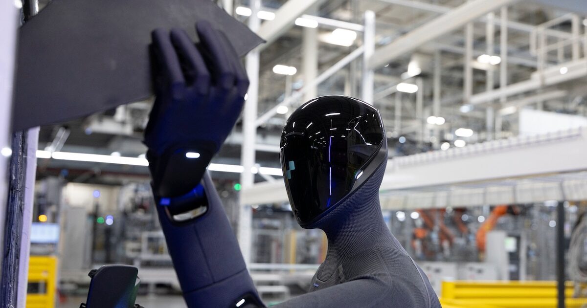 Robot humanoide Figure 03 en planta de BMW