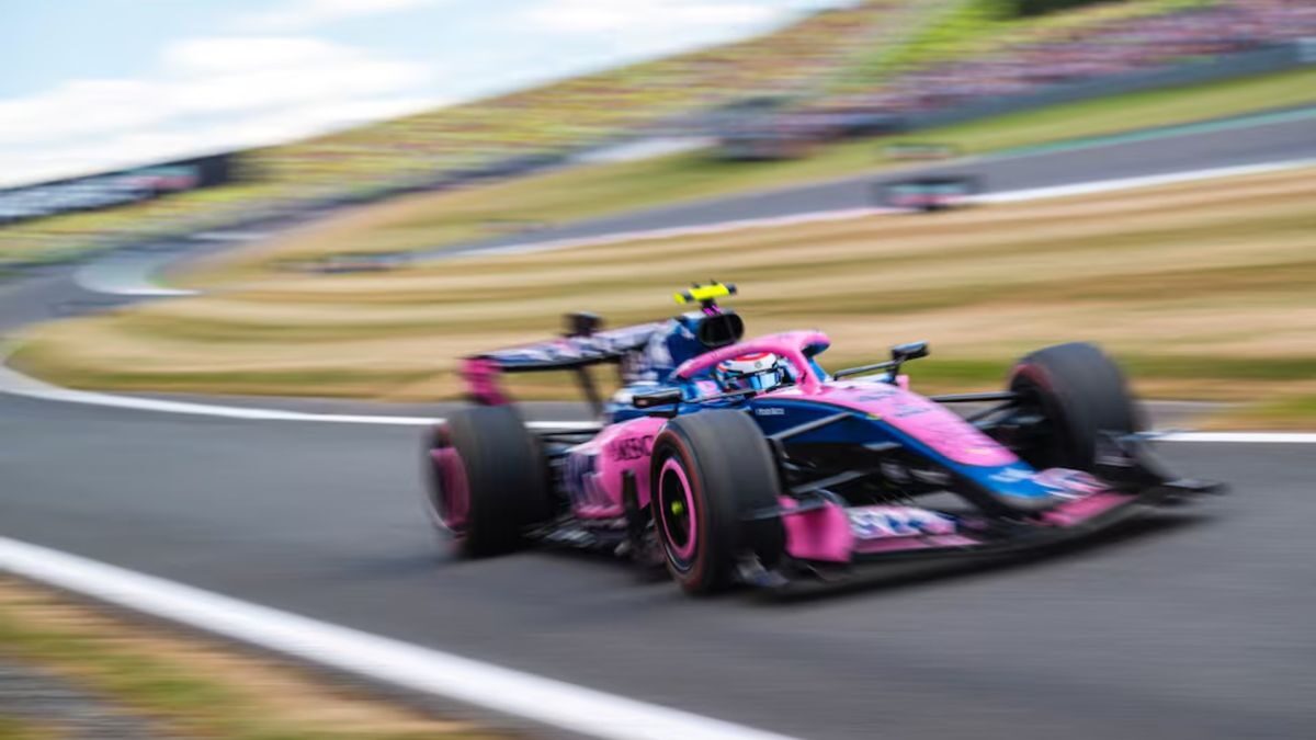 Franco Colapinto en acción durante el GP de Gran Bretaña