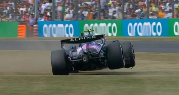Franco Colapinto en el GP de Gran Bretaña