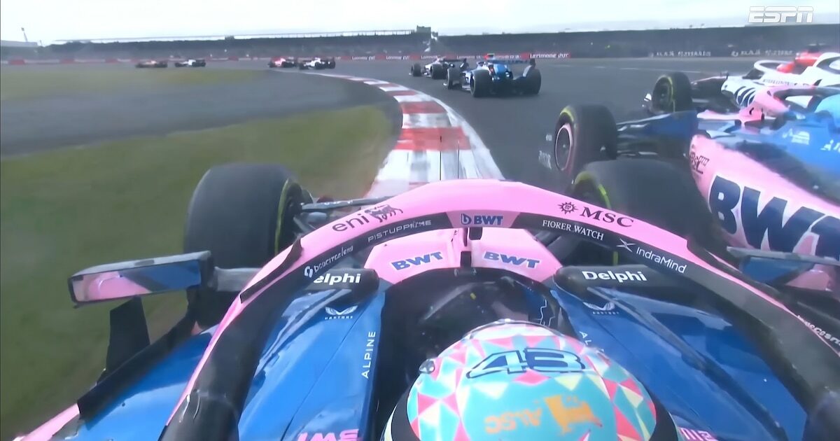 Franco Colapinto en el Gran Premio de Gran Bretaña de F1