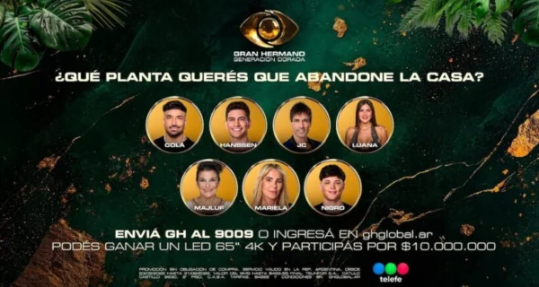 Participantes de Gran Hermano Generación Dorada en la gala de nominación