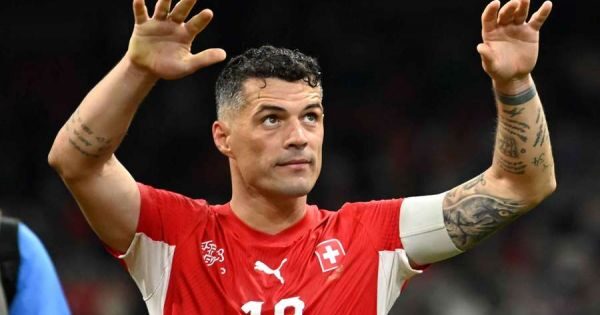 Granit Xhaka elogia a Lionel Messi antes del partido entre Argentina y Suiza