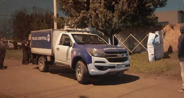 Escena del crimen en Mar del Plata