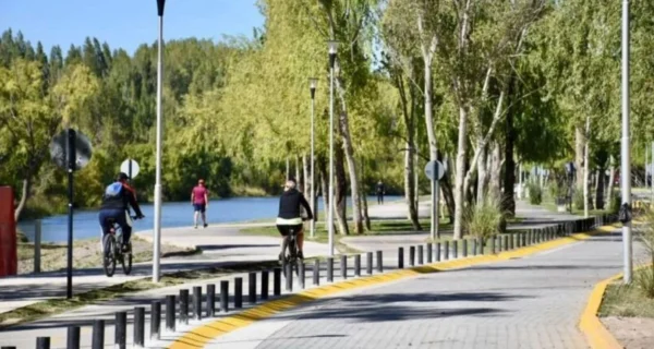 Paseo costero de Neuquén donde ocurrió el incidente