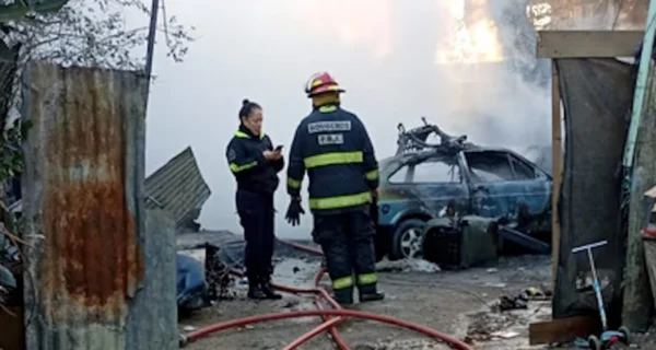 Incendio en La Plata que dejó a una madre fallecida y sus hijos internados