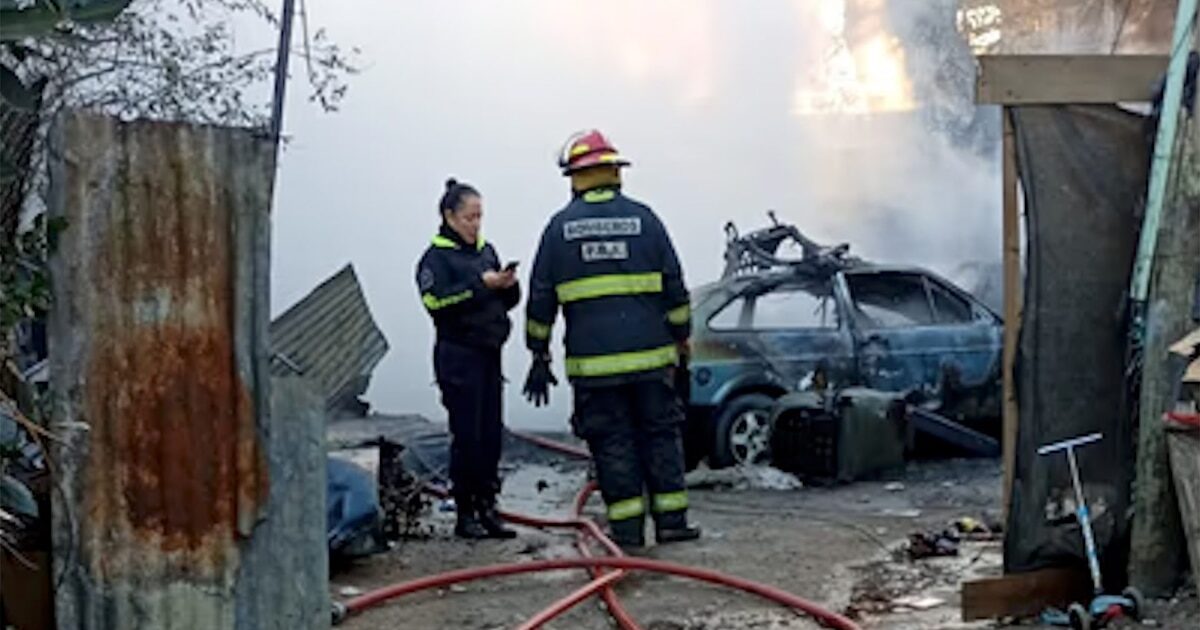 Incendio en La Plata que dejó a una madre fallecida y sus hijos internados