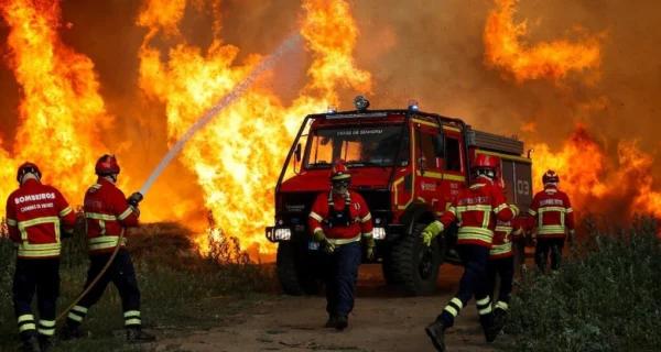 Incendios forestales en Europa debido a la ola de calor