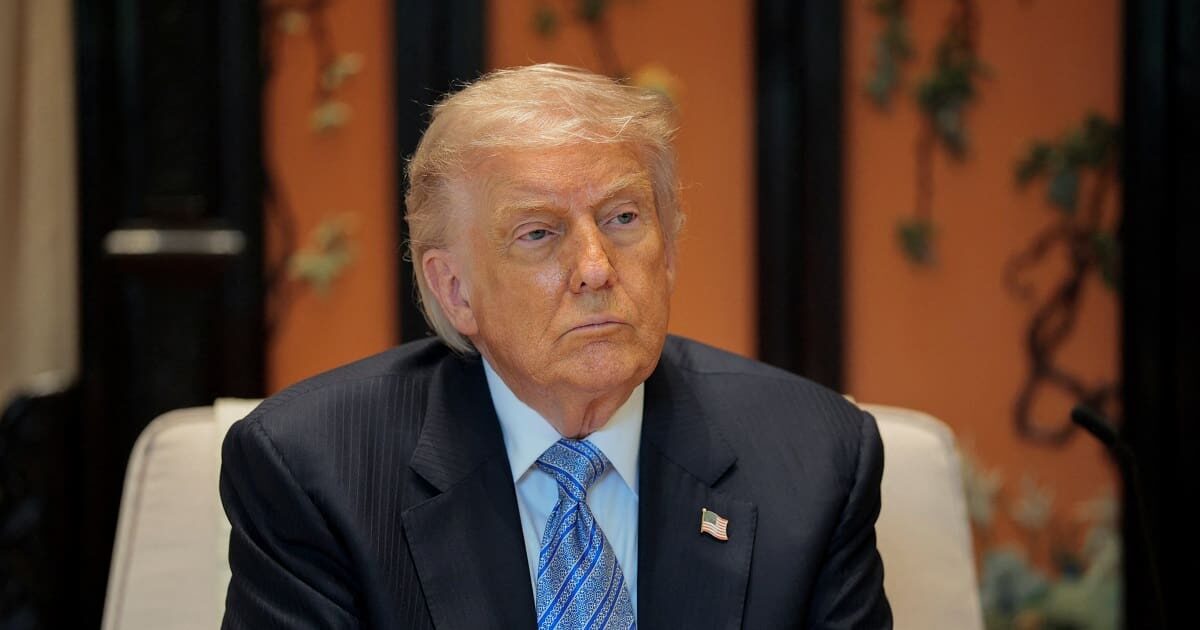 Donald Trump en una conferencia