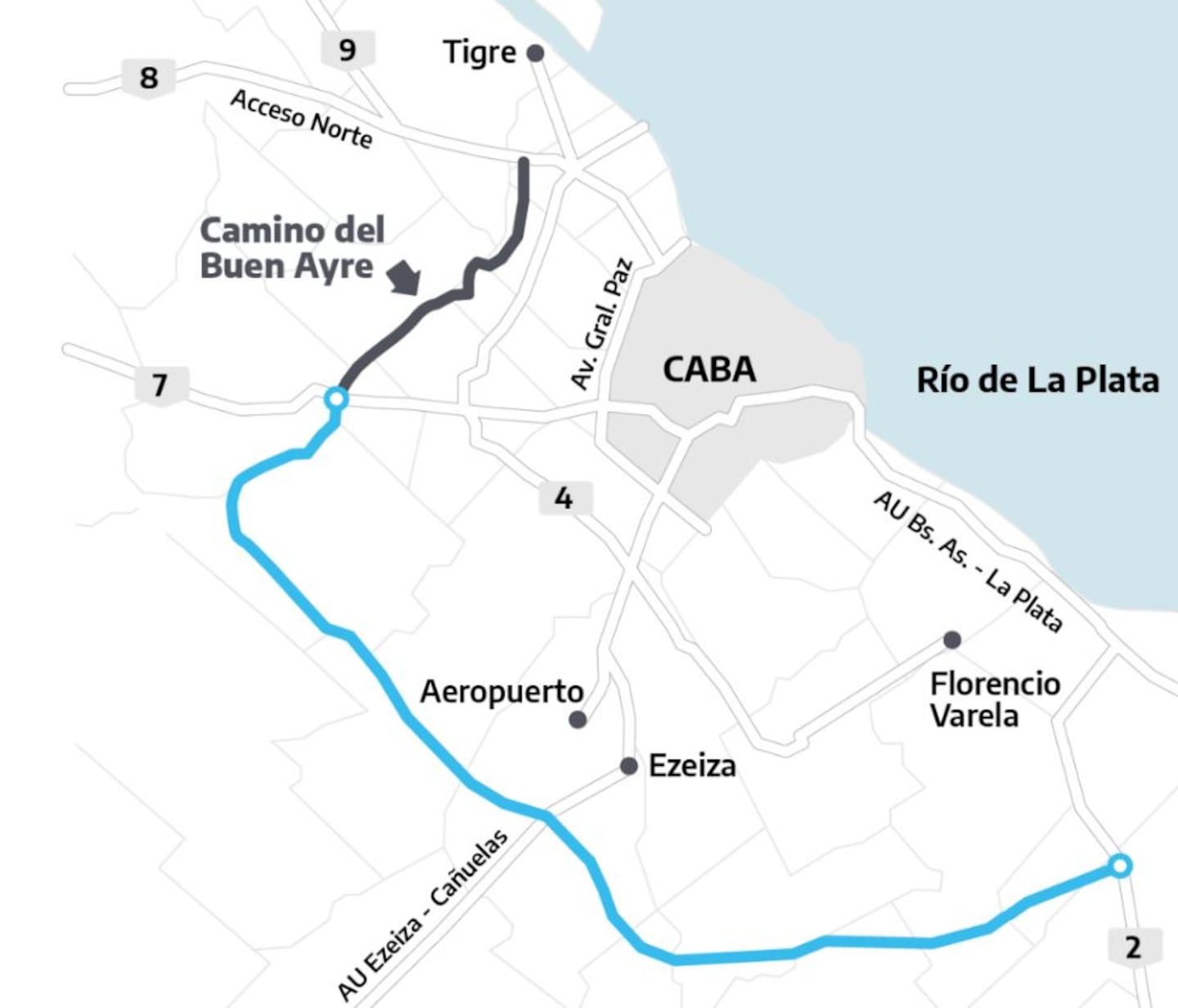 Kicillof critica a Milei por la gestión de rutas y pide traspaso de autopista en Buenos Aires
