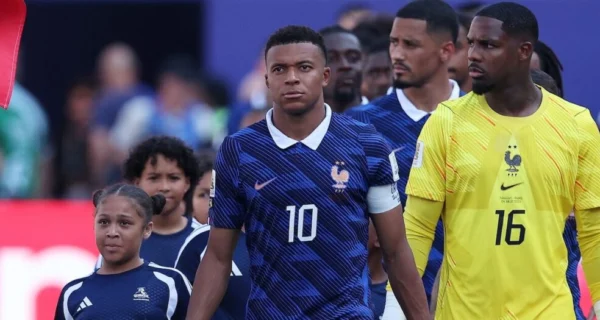 Kylian Mbappé en un partido del Mundial 2026