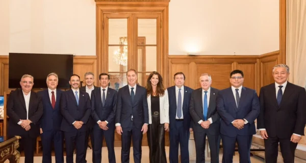 Reunión de gobernadores en la Casa Rosada