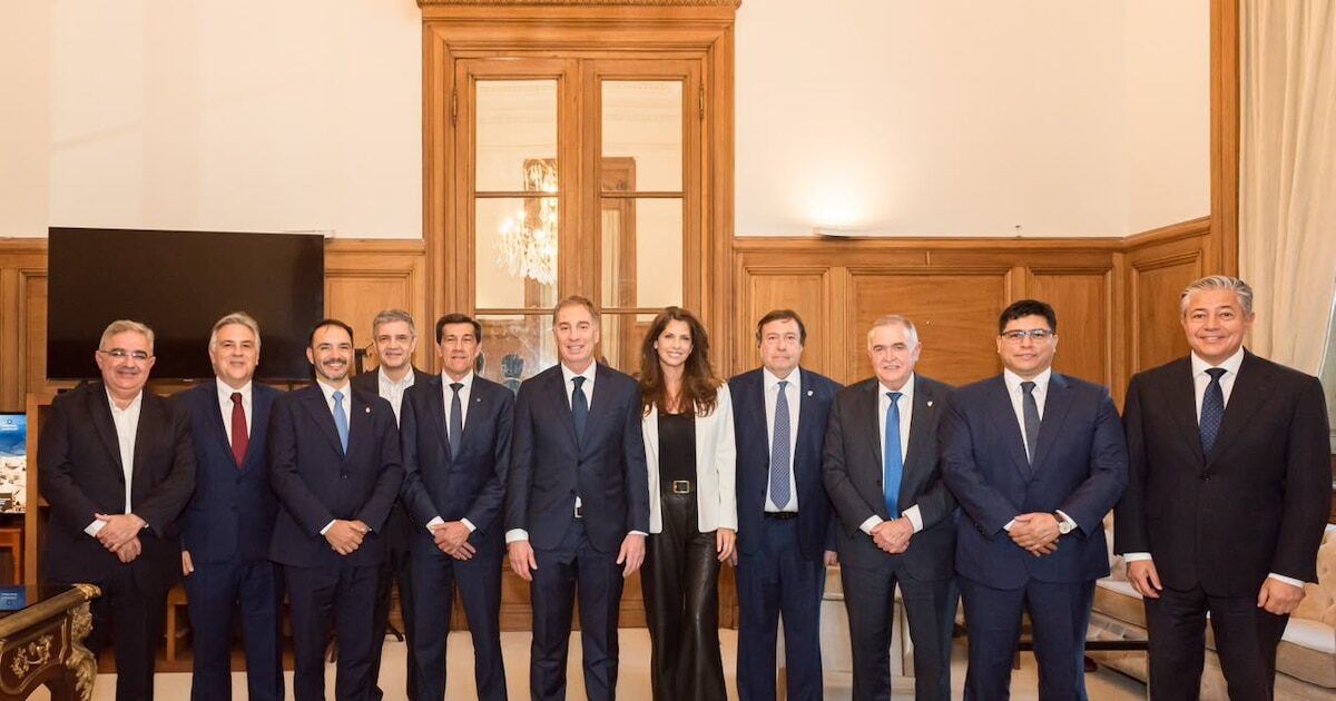 Reunión de gobernadores en la Casa Rosada