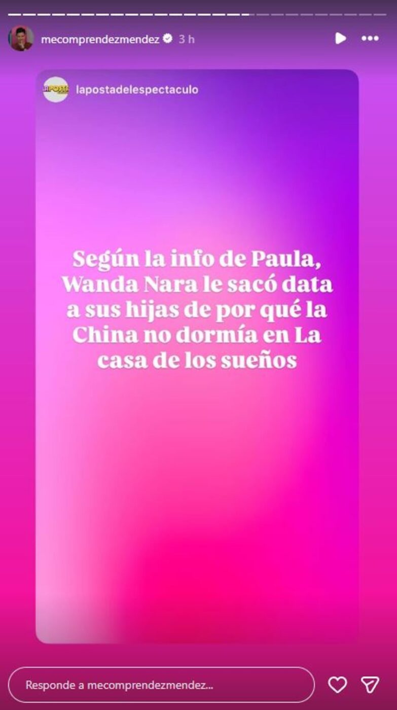 La China Suárez admite conflicto con Mauro Icardi por Ekaterina Ojeda