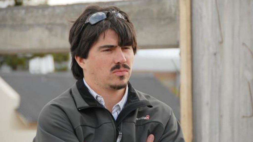 Martín Báez en una audiencia judicial