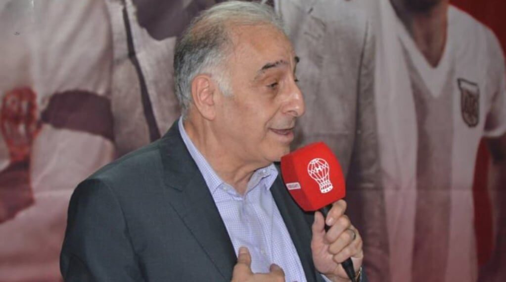 Alejandro Nadur en un evento de Huracán