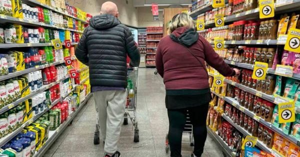 Gráfico de inflación en Argentina