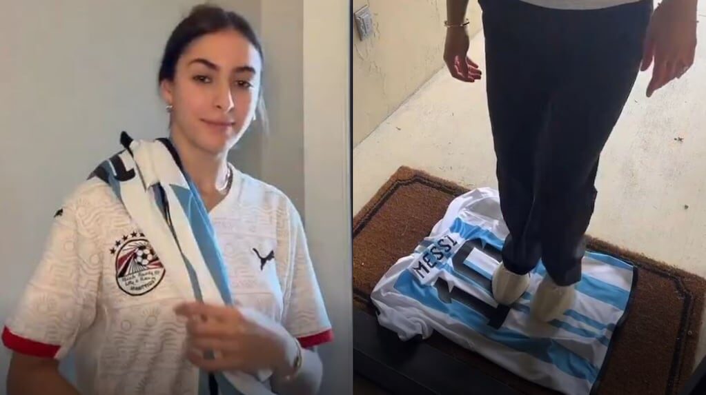 Natasha Chaalan propone usar la camiseta de Messi