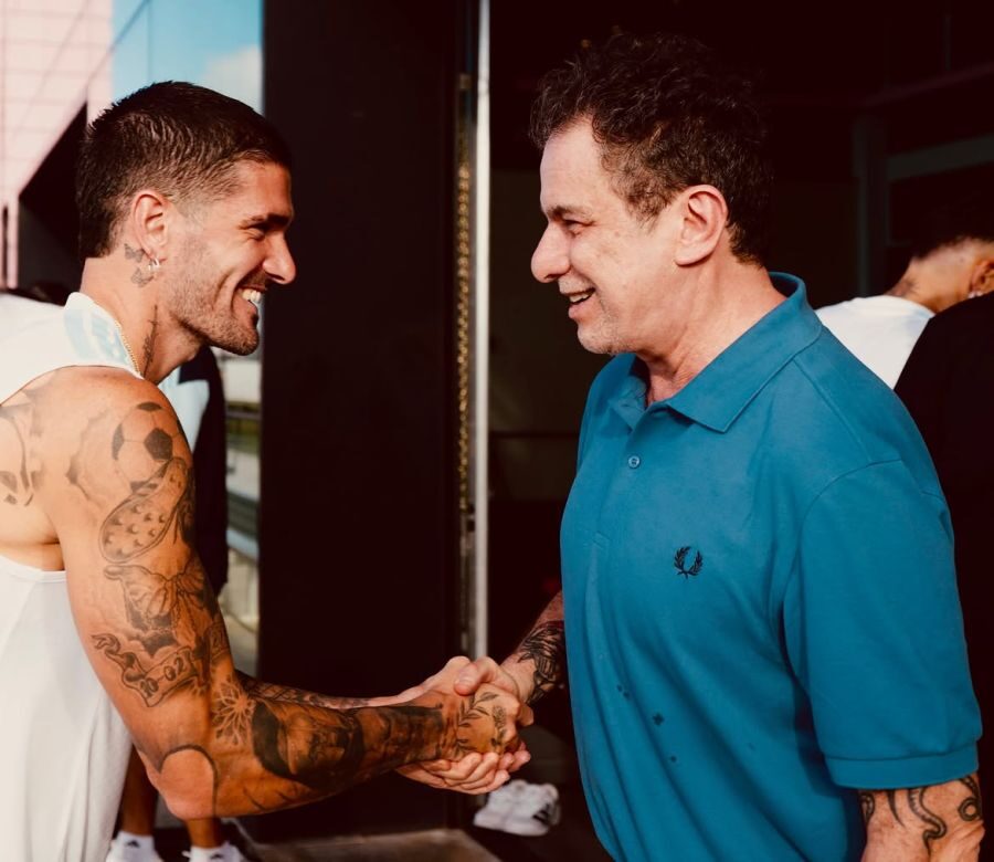 Las FOTOS de CALAMARO con MESSI y la SELECCIÓN