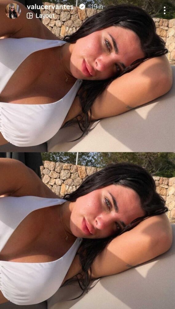 LAS FOTOS HOT DE VALU CERVANTES, LA MUJER DE ENZO FERNÁNDEZ, DE VACACIONES