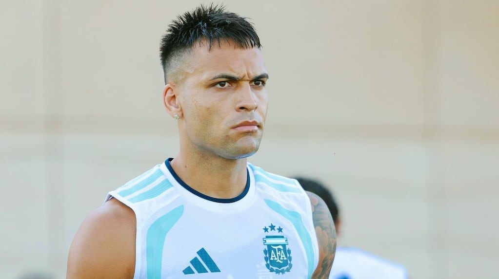 Lautaro Martínez en la final del Mundial 2026