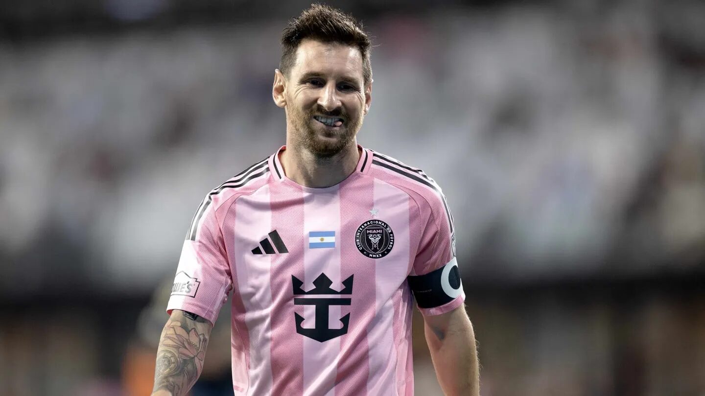 Lionel Messi en el All-Star Game de la MLS
