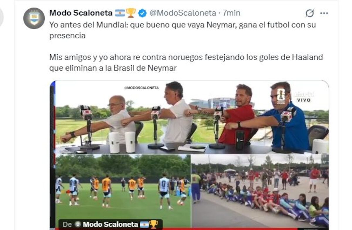 LOS MEJORES MEMES DE LA DERROTA DE BRASIL ANTE NORUEGA